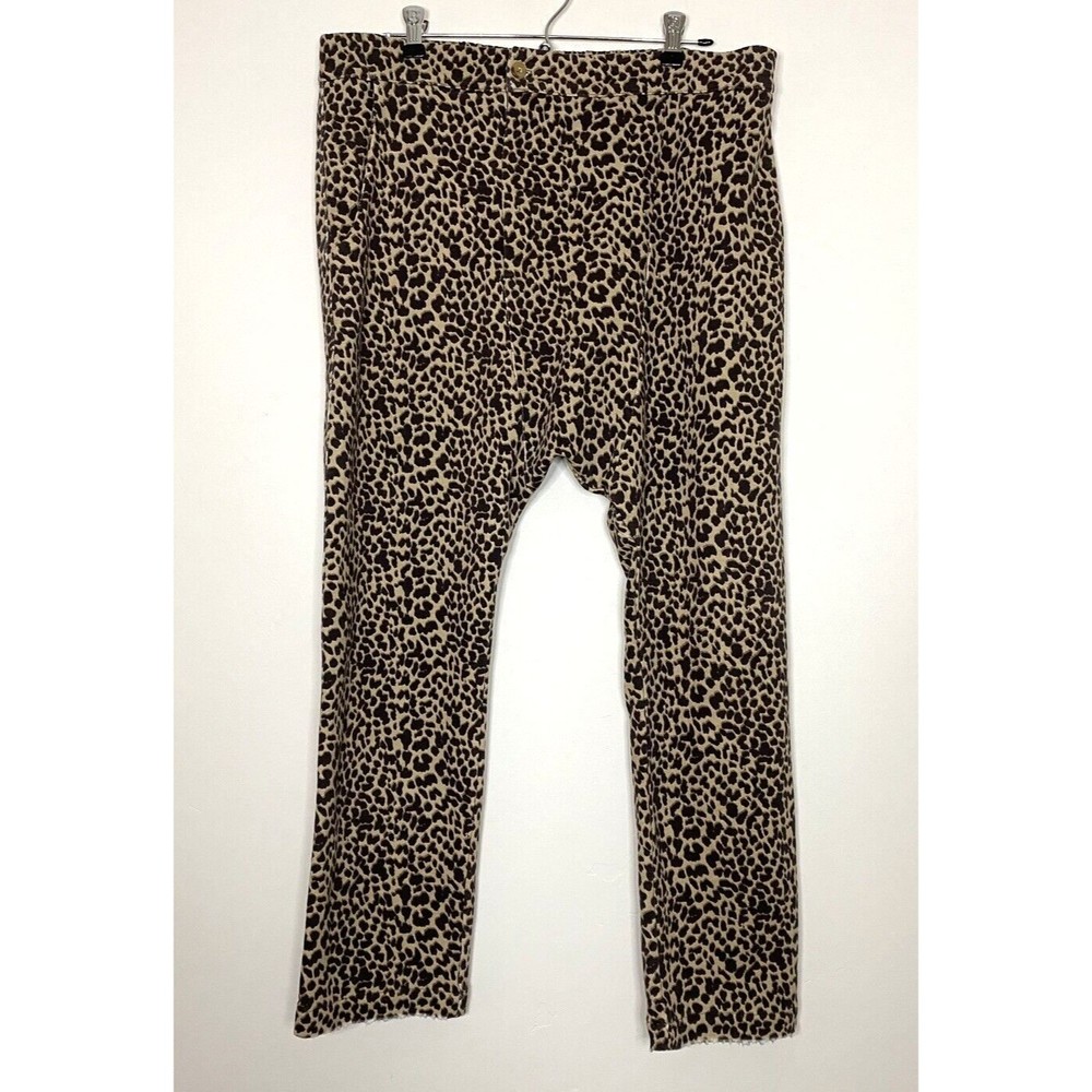 NWT Women’s Sandrine Rose Leopard Harem Style Sweatpants Size M
